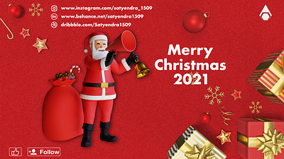 Merry Christmas 2021 2021 adobe photoshop graphic graphic design marry christmas photoshop satyendra1509