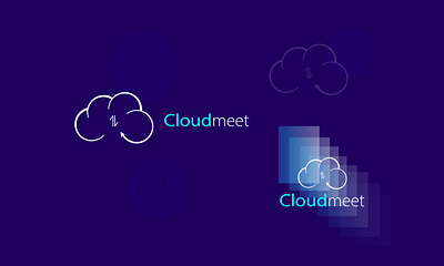 cloud logo / minimal logo / vector logo / logo folio / logo type brand branding design graphic design icon iconic identity illustration logo logoart logofolio logolism vector
