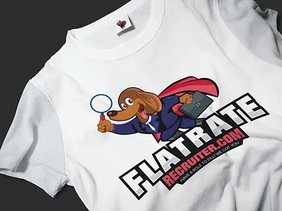 Custom logo t-shirt for dog brand branding dog brand graphic design