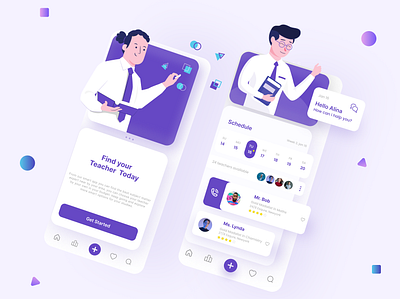 Edutech App Ui/Ux Design. app design ui ux