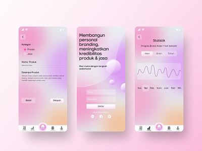Uniqu App design mobile ui ui uiux