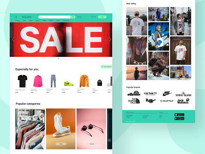 Wear shop design wear web