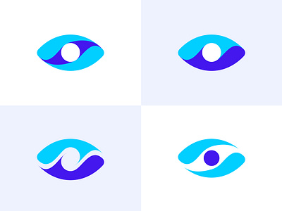 Eye Logos abstract ashpetor branding dribbble team eye eye logo icon identity designer illustration inpetor logo collection logodesigner mark minimalist logo modern logo monogram optical symbol vision