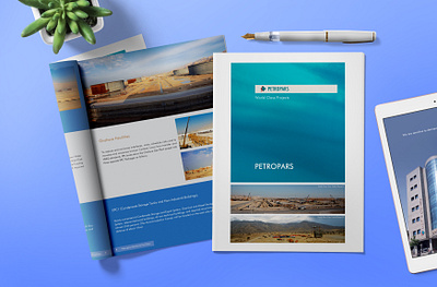 Petropars Magazine branding design graphic design illustration typography vector