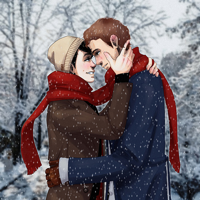 ArtImpro_Snow design icon illustration logo typography