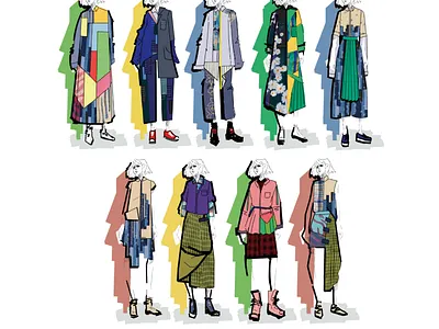 Design Clothes_1 branding design illustration logo typography