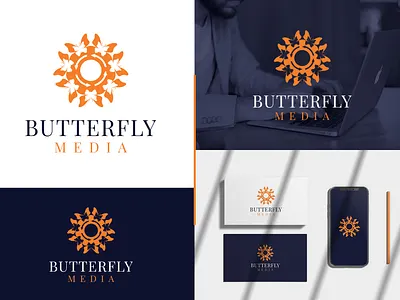 Butterfly Media | Logo Design brand identity branding brandmark business logo butterfly company logo corporate logo design digital marketing graphic design illustration logo logodesign logomark logotype marketing modern monogram symbol web