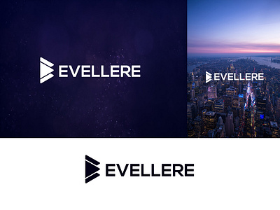 EVELLERE branding business logo company logo creative logo design graphic design iconic logo illustration logo minimalist logo professional logo ui