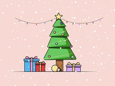Christmas Illustration adobe adobeillustrator adobeillustratorforipad ai animation creative digitalart illustration ipad ipadprom1 procreate vector vectorart