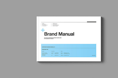 Brand Manual a4 agency brand brand guide brandbook bundle colorful colors corporate design guidelines identity indesign infographics manual minimal print print design print template simple