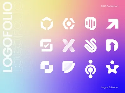 Logofolio 21 abstract brand brand identity branding case study icon identity logo logo collection logo design logodesign logofolio logos logotype mark minimal modern monogram simple typography