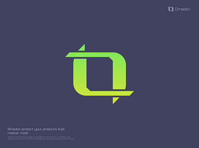 Omedon tech | O letter logo brand brand identity branding design icon identity it logo letter logo logo design mark omedon startup logo symbol tech tech logo technology