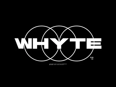 WHYTE FASHION BRAND LOGO DESIGN. branding design fashion fashion brand fashion logo graphic design illustration kanye west logo logo design merchandise logo minimal minimal logo off white streetwear streetwear brand supreme tarekgrourou typography vlone