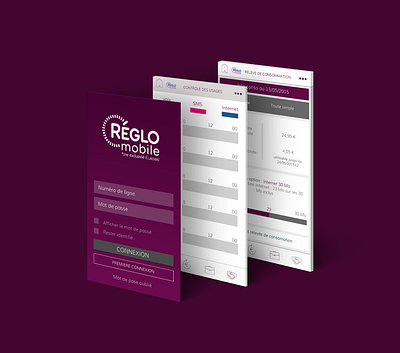 Reglo mobile mobile ui design