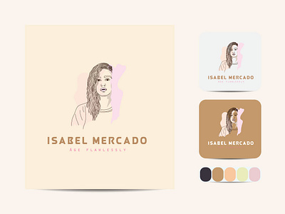 Line art Minimal logo. art business color creative design icon illustration label line art logo outline vector