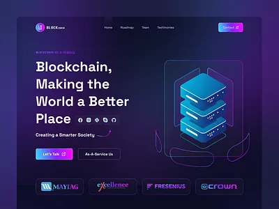 Blockchain ~ Header Exploration blockchain blockchain landing page branding crypto cryptoart cryptocurrency design exchange illustration landing page lockchainwebsite marketplace payment ui ui ux design ux web design website website ui design