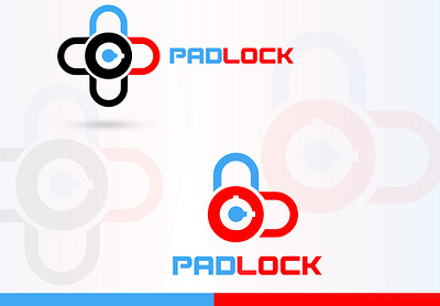 Padlock logo two design ideas branding design graphic design icon illustration logo logodesign logos logotype padlock typography ui ux vector