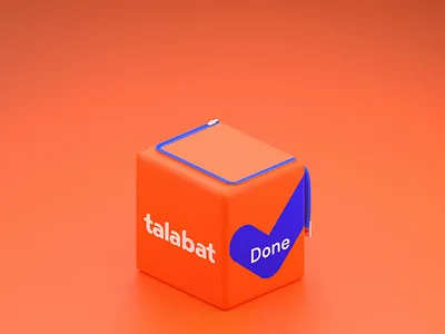 Talabat App animation 3d ani app blender blender3d c4d icon illustration isometric lowpoly motion graphics talabat ui ux