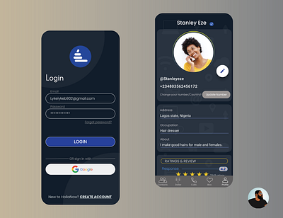 UI design for a caller app animation branding design graphic design illustration ui ui design ux