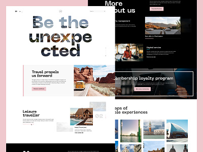 Travel Exploration clean destination exporation figma fresh landing landingpage modern travel travel agency traveling travelui travelwebsite trip ui uiconcept userinterface website