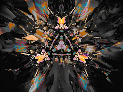 DARKISTRATOR 3d abstract digitalart ericfickes