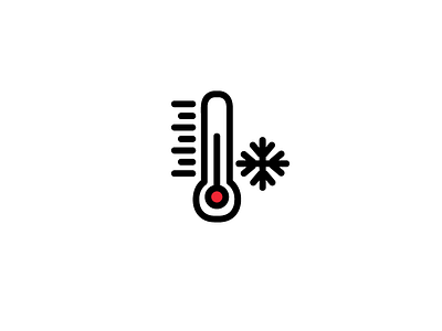 0077 - 122621 brand and identity branding design icon icon a day icon app icon artwork illustration logo logo design logo mark logo mark symbol minimal symbol symbol icon thermador ui vector weather weather report