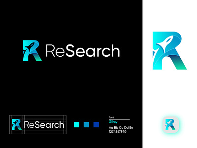 Travel and space agency combination logo app icon brand design brand identity branding design flat logo illustration logo logo design minimal logo minimalist logo modern logo r letter logo r letter travel logo research logo rocket logo space logo tourism logo travel logo ui