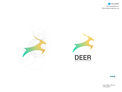 Deer Logo animal branding deer design icon illustration logo logo design logotype vector