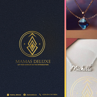 Mamas deluxe logo branding design graphic design illustration logo typography