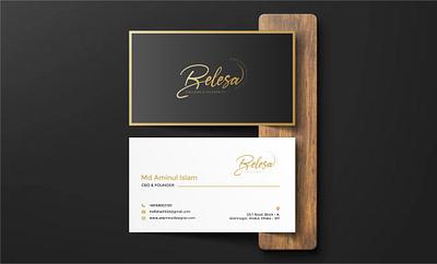 Luxurious Business Card Design branding business card and stationary concept logo design graphic design illustration letter logo design logodesign luxurious business card luxurious logo minimalist logo