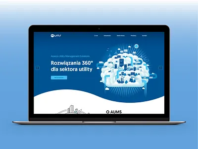 AUMS design droptica drupal ui webdesign