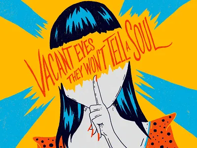 Through Their Words - Kimbra illustration kimbra song lyrics throughtheirwords