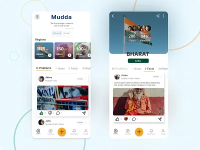 MUDDA app redesign app design ui ux