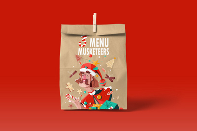 CHRISTMAS Pack 🎄 🎁 2d character 2d illustration branding christmas design flatdesign illustration illustrator merry christmas new year packing vector