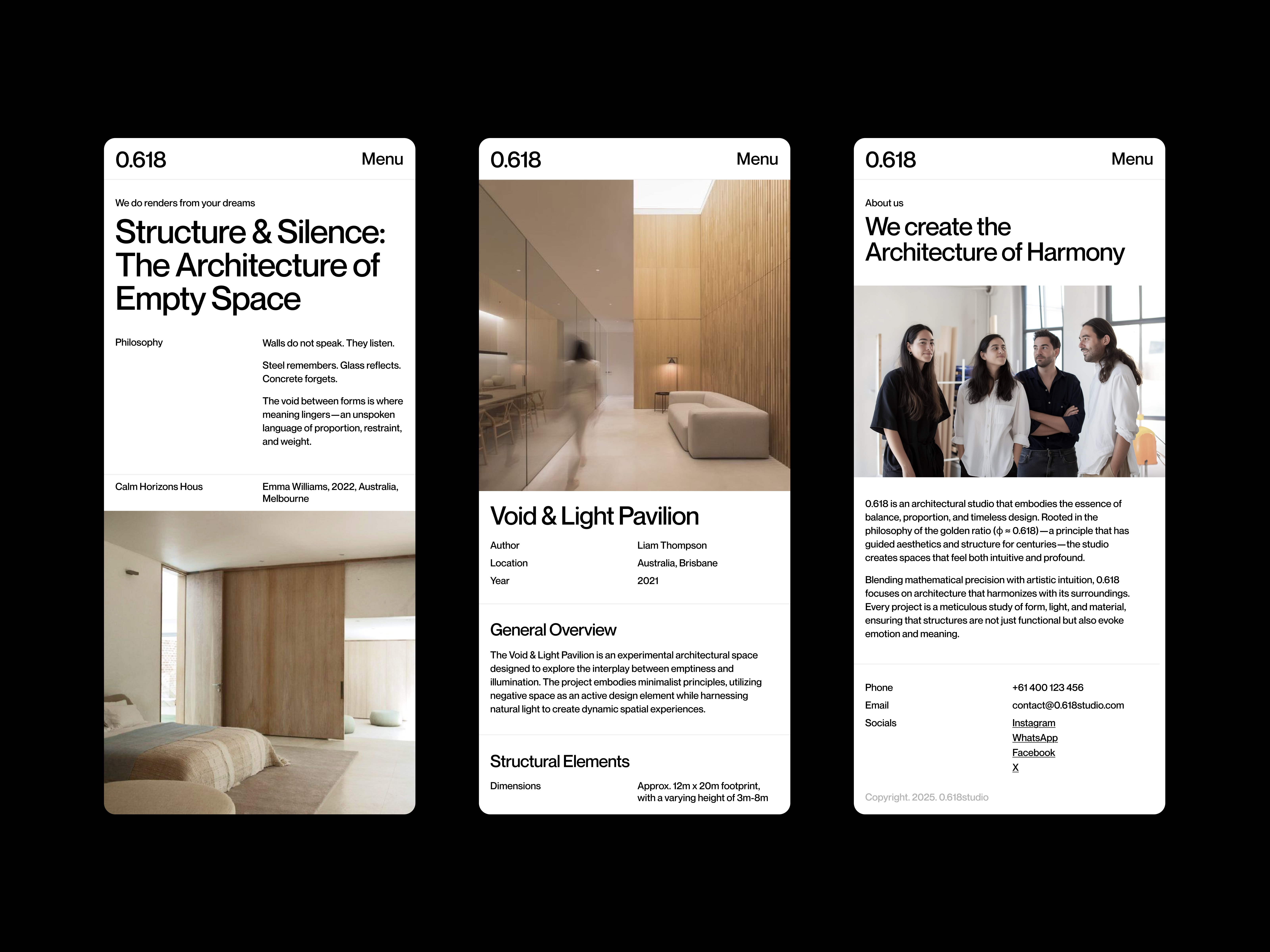 Example of Website Design