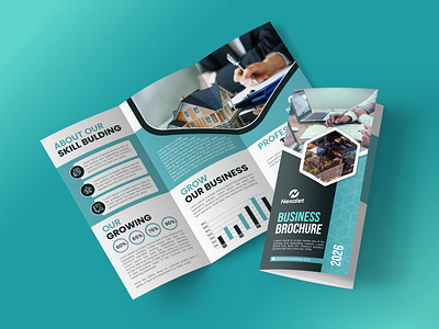 Trifold Brochure Design annual report booklet brand book branding business profile business proposal ebook graphic design nexalet nexaletbrand nexaletdesignagency nexaletgraphics trifold brochure