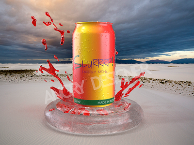 3D MOCKUP FOR BEVERAGE 3d 3dmockup branding design graphic design illustration mockup