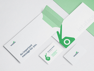 Intaface Re-Branding branding design illustration logo typography