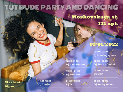Daily UI Challenge 070 (Event list) branding daily 100 challenge daily ui daily ui challenge 70 design event list illustration photoshop ui