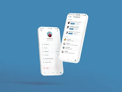 Waldo App Profile app branding design ui ui design ux
