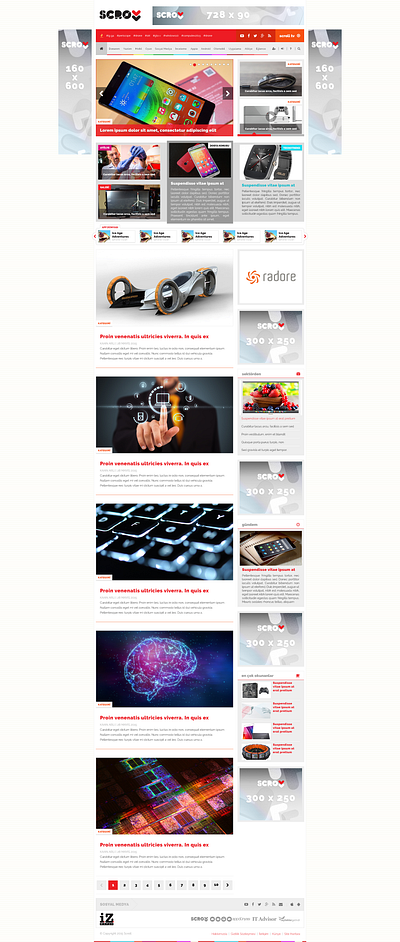 Scroll UX / UI Design ui ux