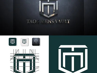 TVM Monogram branding graphic design logo