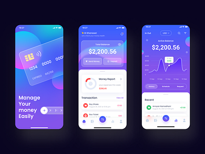 Finance Wallet Mobile App adobexd appdesign css design designinspiration dribbble dribbble best shot figma finance fintech mobile app sketch ui userexperience ux uxswipe wallet webdesign webdesigner