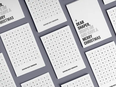 Christmas Card branding clean design graphic graphic design icon icon design icon pattern icons illustration illustrator vector