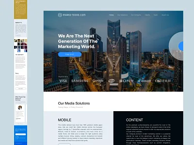 Marketing Homepage company design company homepage figma source file marketing design marketing homepage next mockup sketch source file ui design ux design