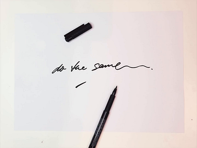 do the same brushlettering calligraphy custom do flow handtype inspiration lettering logo monoline process same script sophisticated style the type unique video zen