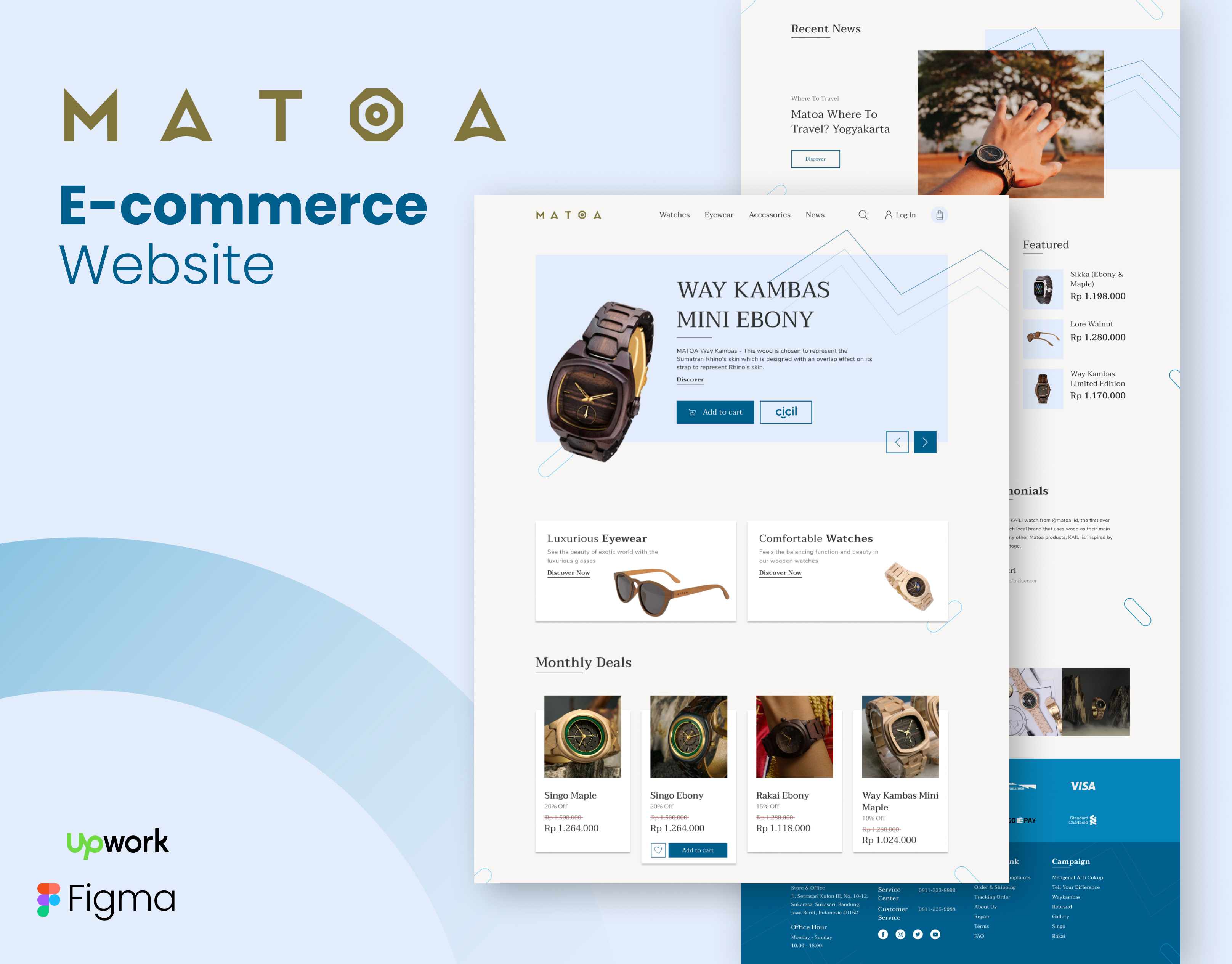 E-Commerce Website UI UX Design by Pritom Tawsif on Dribbble