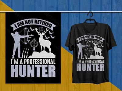 Hunting T-Shirt Design design graphic design hunting hunting t shirt hunting t shirt design hunting t shirt design hunting t shirts illustration logo t shirt t shirt design t shirts vector