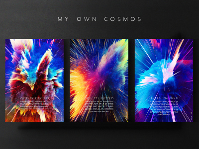 My own cosmos art colorpalette cosmos universe