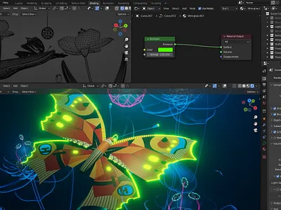 Hello from the magic forest :) color